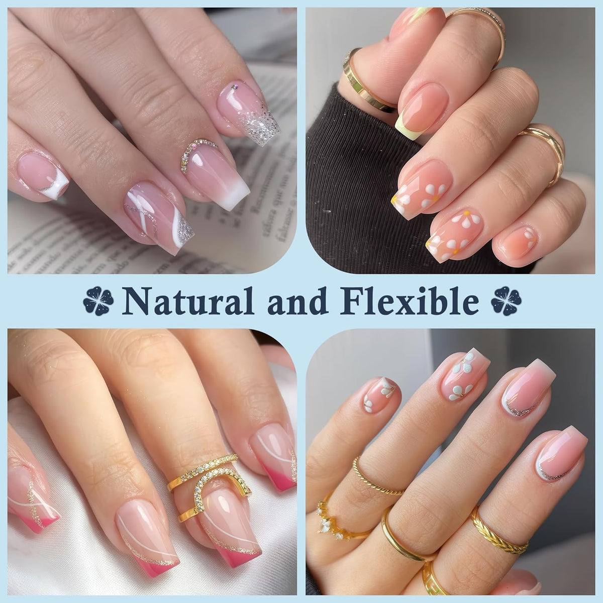 Extra Short Coffin Nails Tips: XS 360Pcs Pre-shape Press on Short Nails Full Cover Gel Tips, 12