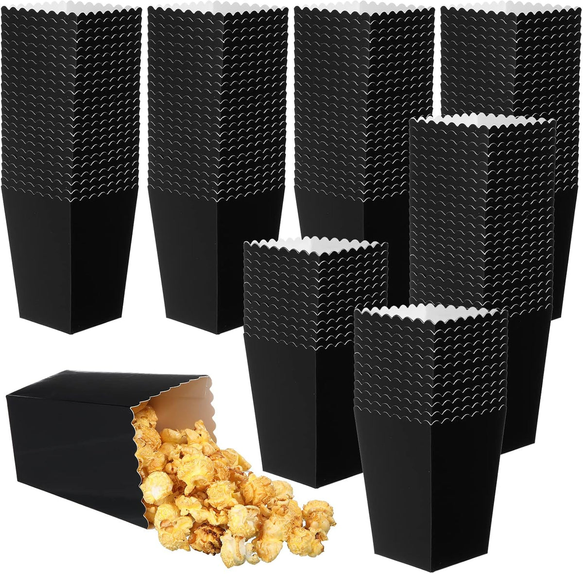 200 Pcs Popcorn Boxes Mini Paper Popcorn Box Cardboard Popcorn Container for Party Disposable Snack