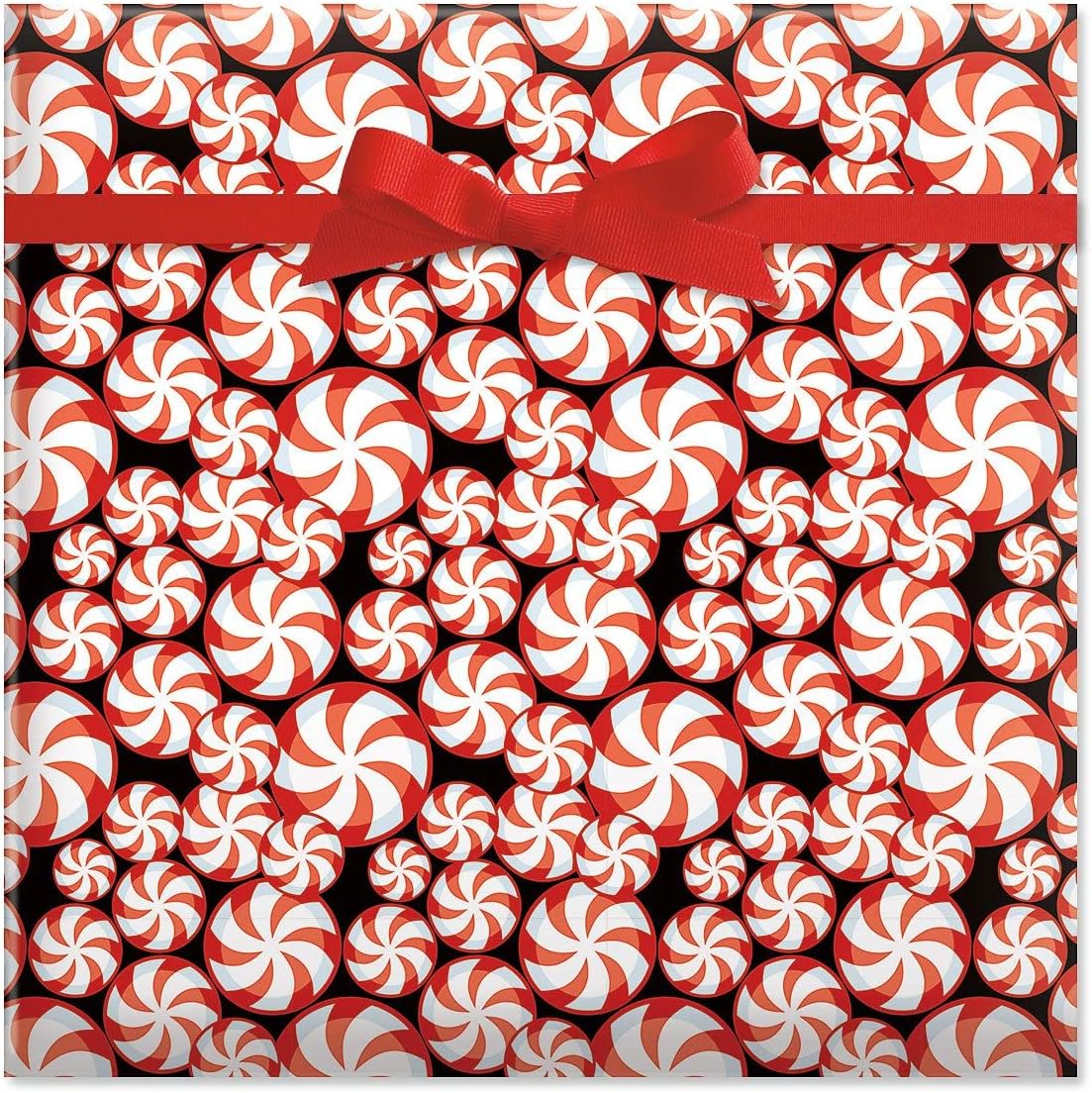 Current Christmas Candy Rolled Wrapping Paper - Premium Jumbo 23-Inch x 32-Foot Gift Wrap Roll, 61