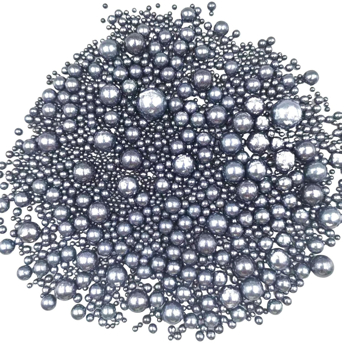Edible Pearl Sugar Sprinkles Black Candy Mixing Size Baking Edible Cake Decorations Cupcake Toppers
