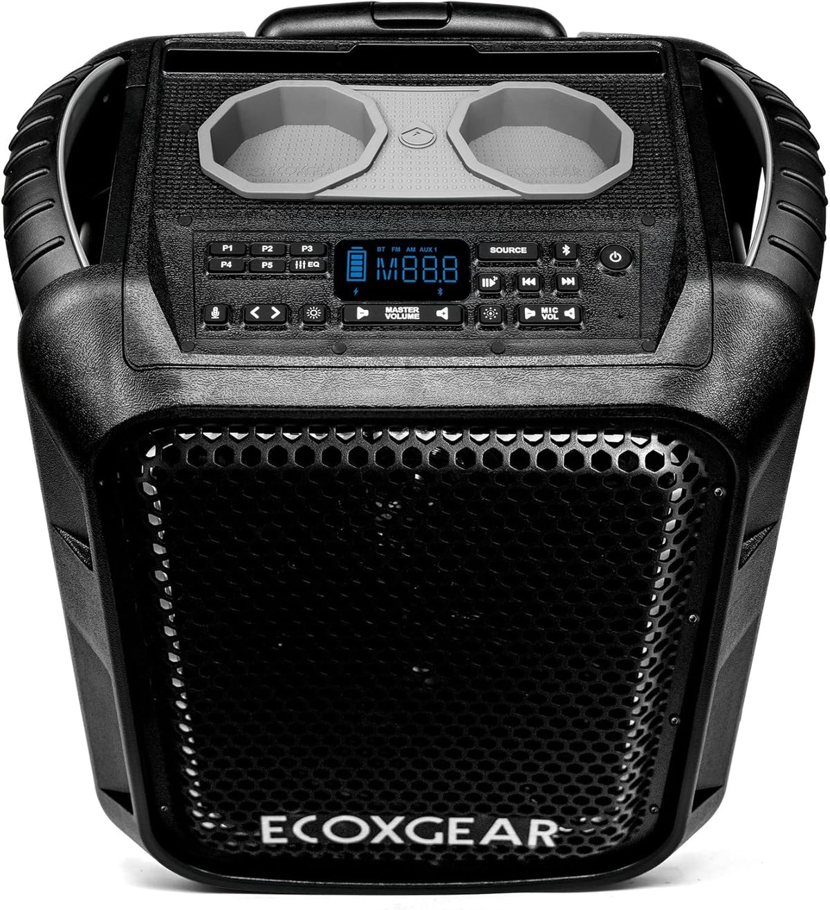 ECOXGEAR: EcoBoulder Ultra – 121dB Loud Rugged Bluetooth 5.1 Speaker, IP67 Waterproof, Drop and