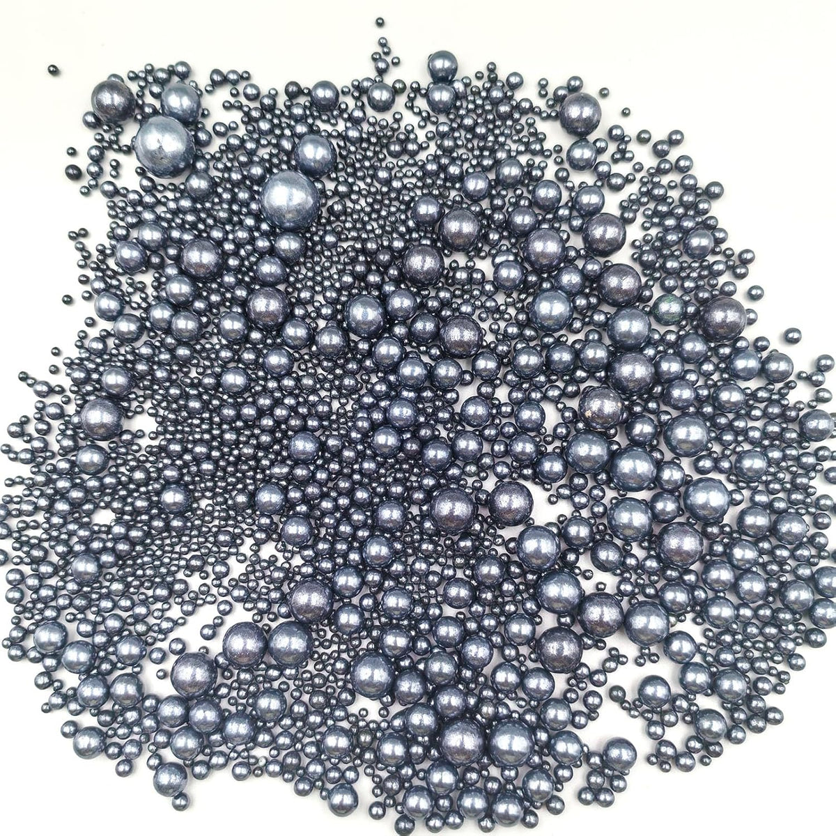 Edible Pearl Sugar Sprinkles Black Candy Mixing Size Baking Edible Cake Decorations Cupcake Toppers
