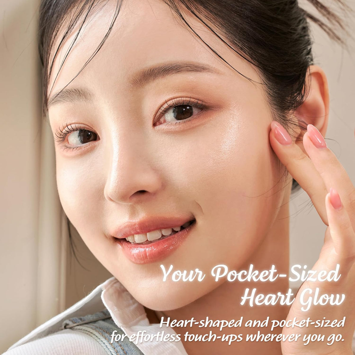 Touch in Sol In My Heart Stick (Moonlight Beam) – Cream Highlighter Stick for Eyes, Lips & Cheeks