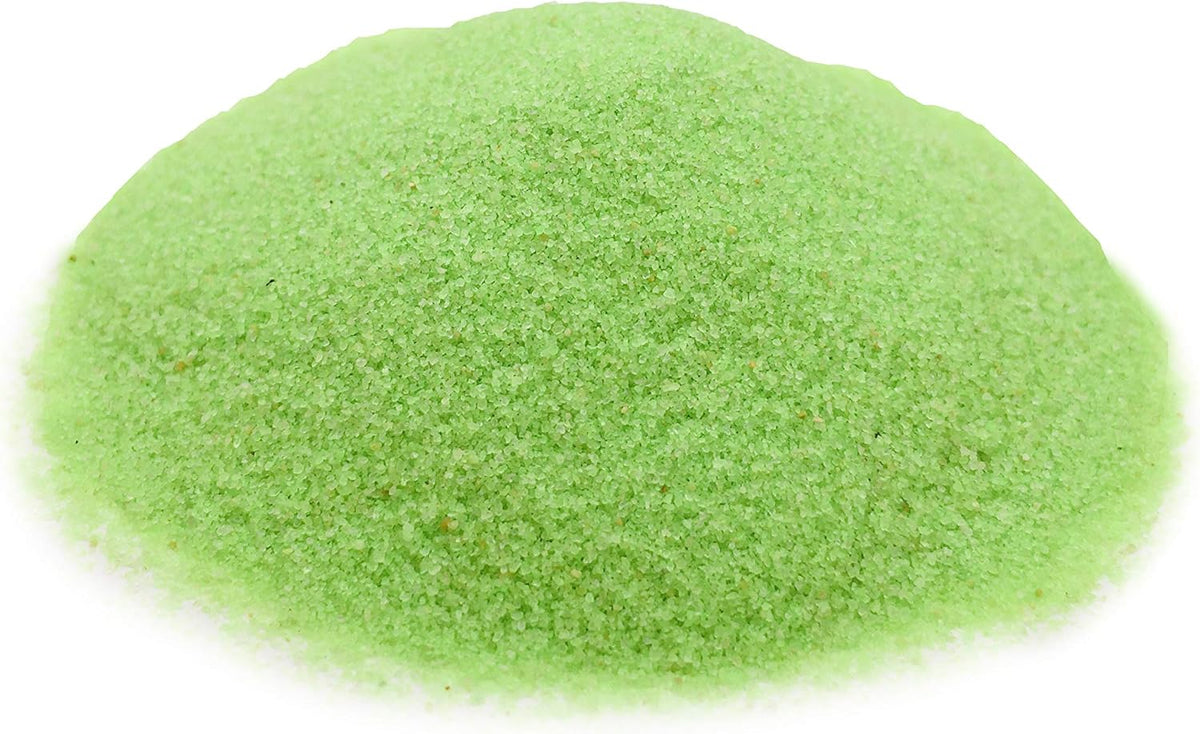 Alternative Imagination Lime Green Sand - Fine Sand for Zen Garden, Resin Incense Burner, Smudge