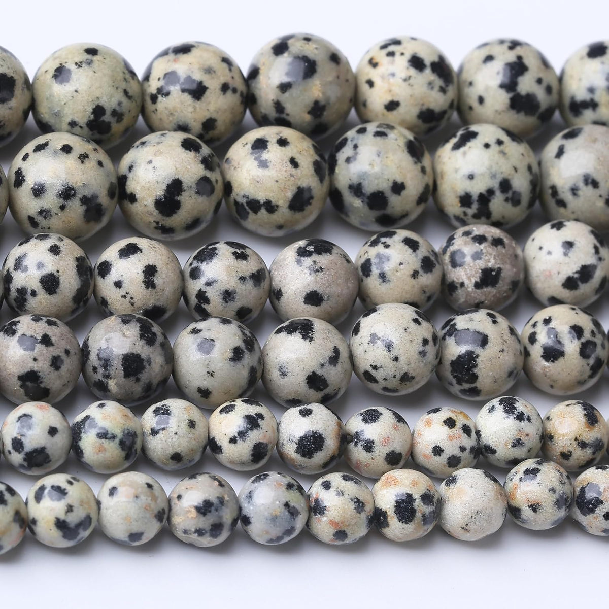 Quail Egg Stone Beads Gemstone Round Crystal Energy Jade Beads Stone Beads for Jewelry Making DIY
