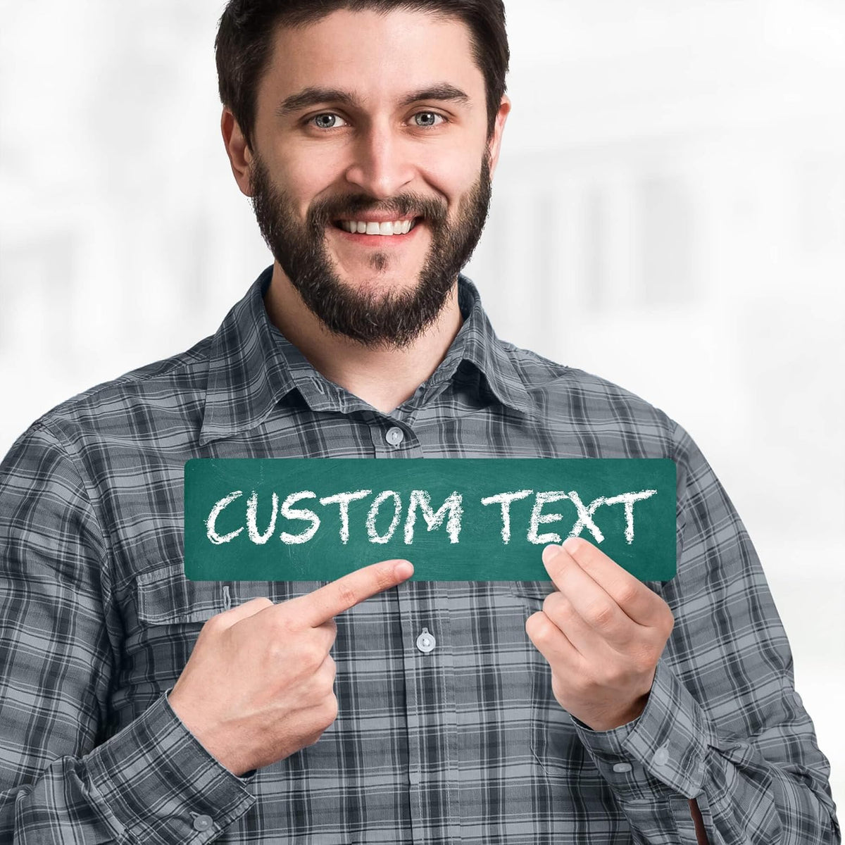 Custom Sign, Custom Street Sign, 11 Font Colors, 13 Font Styles, 4 Hole Options, 22 Sizes, 3x12