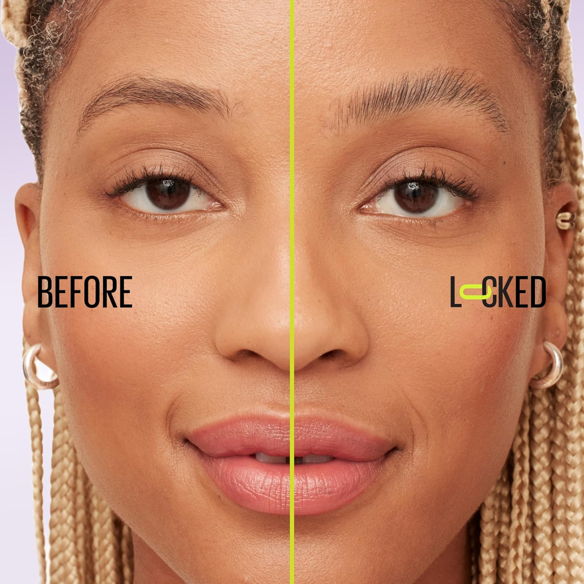 Maybelline Super Lock Brow Glue Eyebrow Gel, Lightweight Brow Gel For Up To 24HR Hold, Clear, 1