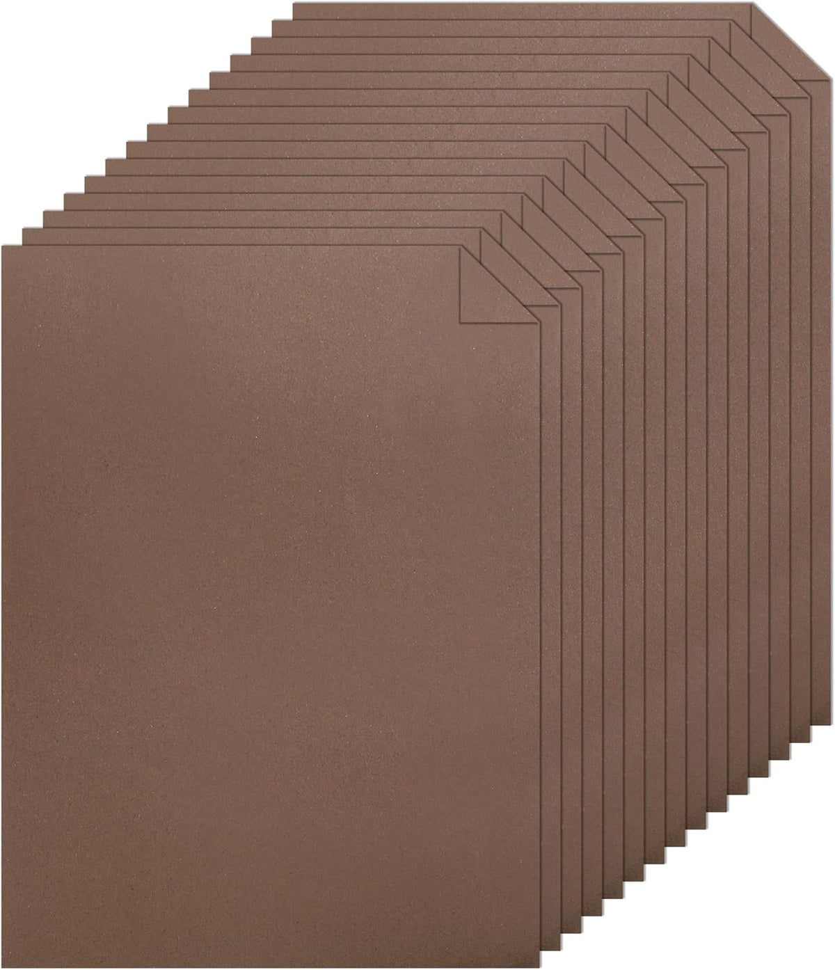 28 Sheets Coffee Color Cardstock 8.5 x 11 Craft Paper, 92lb Chocolate Brown Card Stock for DIY Card