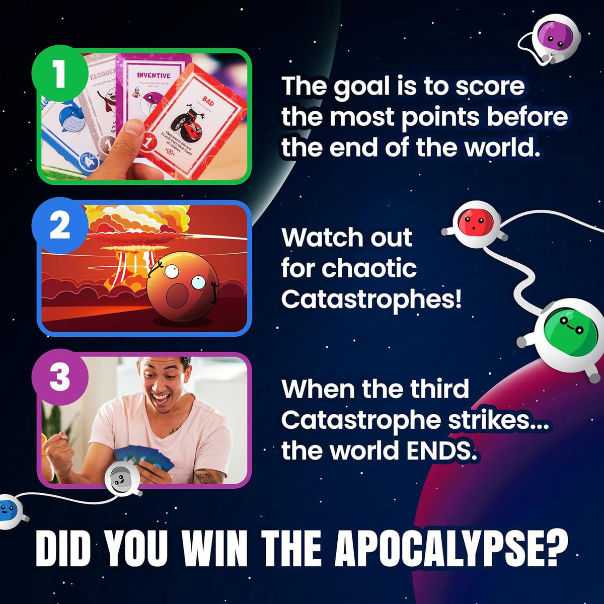 Doomlings - A Delightful Card Game for The End of The World - Best New Strategy Card Game for