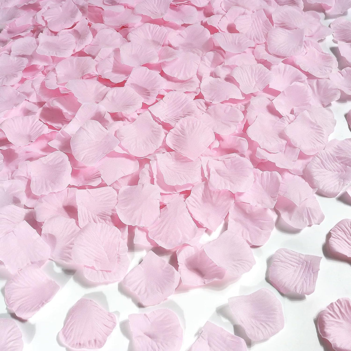 1000 Pcs Pink Rose Petals Artificial Silk Flower Petals Romantic Decorations for Wedding Engagement
