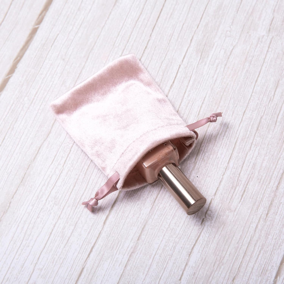 12pcs Rose Pink Velvet Drawstring Bags 3x4 inches Small Velvet Cloth Gift Bags Jewelry Pouches for