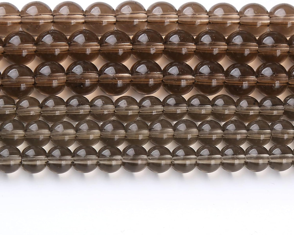 Tawny Glass Stone Beads Gemstone Round Crystal Energy Jade Beads Stone Beads for Jewelry Making DIY
