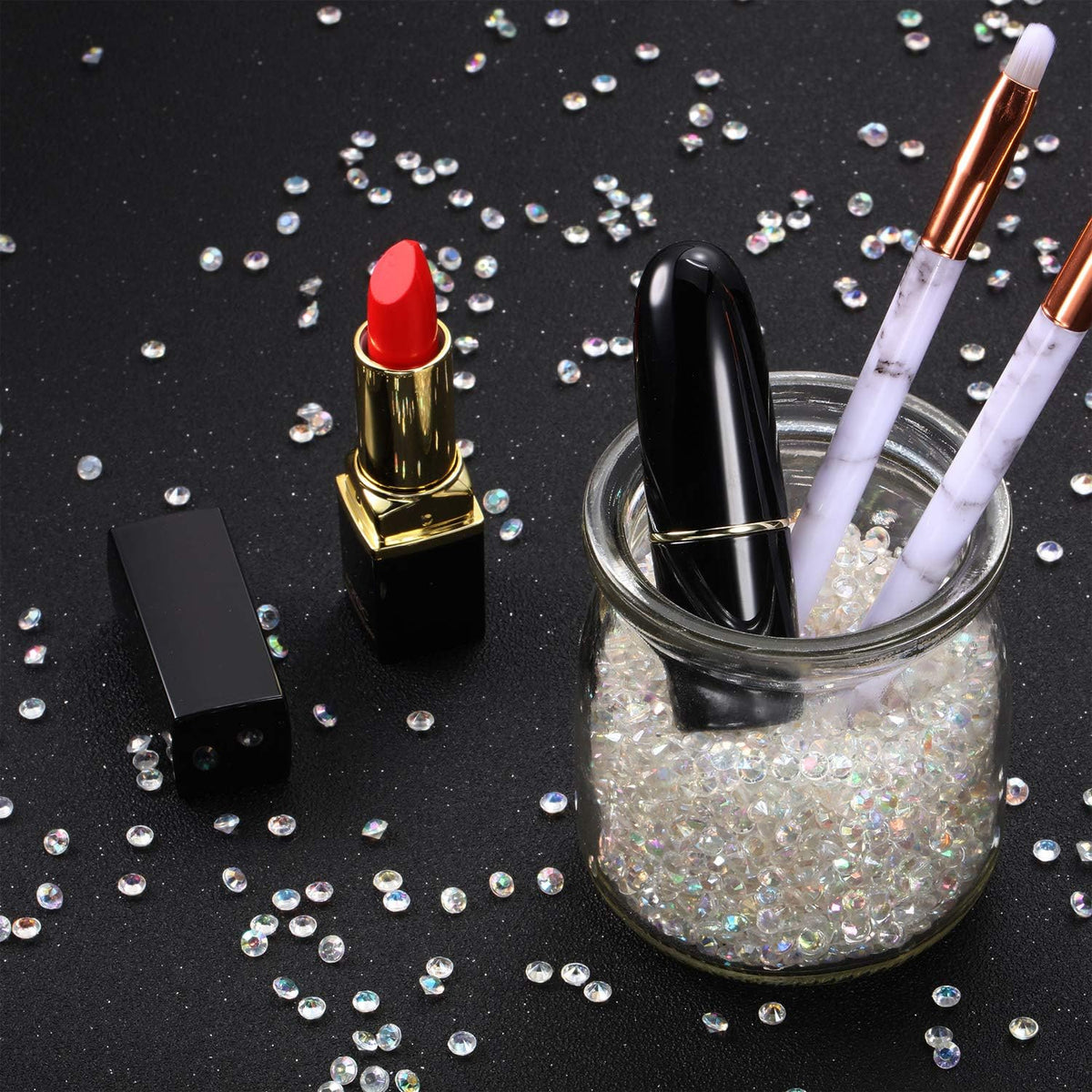 10000 Clear Wedding Table Scatter Crystals Acrylic Diamonds Rhinestones for Table Centerpiece