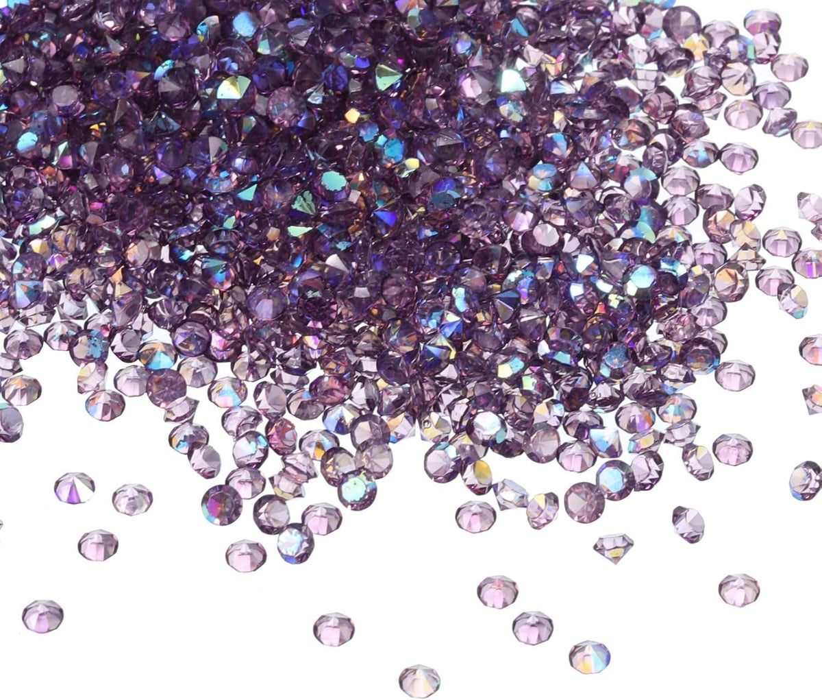 PATIKIL 14000Pcs Wedding Table Scatter Confetti Crystals 3mm Acrylic Diamonds Vase Fillers Gems for