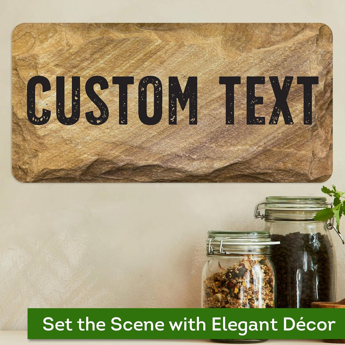 Custom Sign, Custom Street Sign, 11 Font Colors, 13 Font Styles, 4 Hole Options, 22 Sizes, 6x12