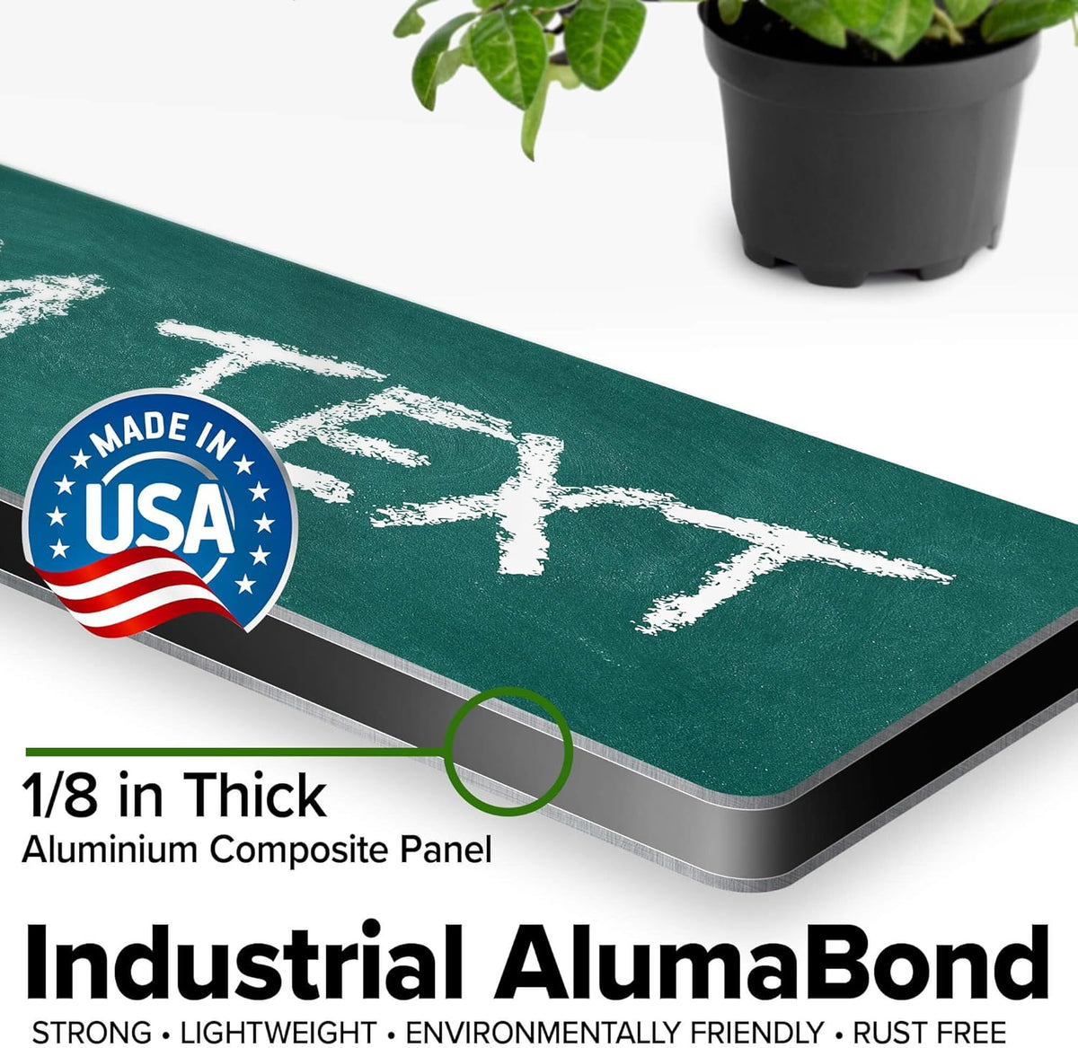 Custom Sign, Custom Street Sign, 11 Font Colors, 13 Font Styles, 4 Hole Options, 22 Sizes, 3x12