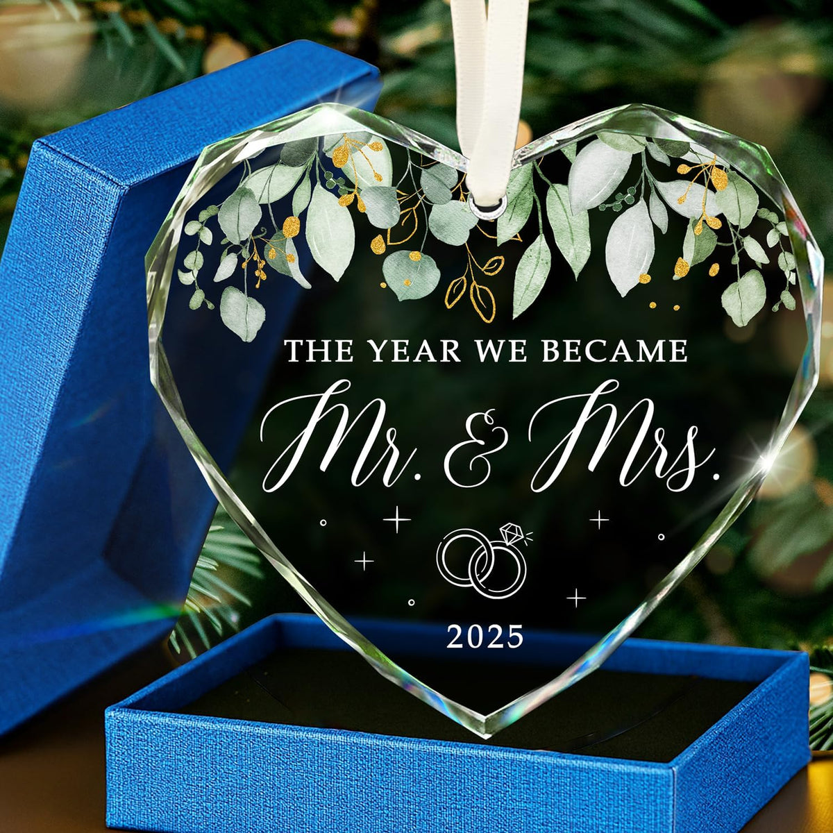 HEXMOZ Wedding Gifts for Couples 2025 - Mr and Mrs Gifts - Bridal Shower Gift, Wedding Ideas for