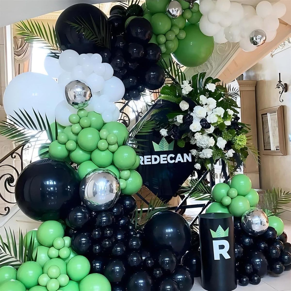 100pcs Green Balloons, Helium Quality 12 inch Green Latex Party Balloon for Birthday, Christmas