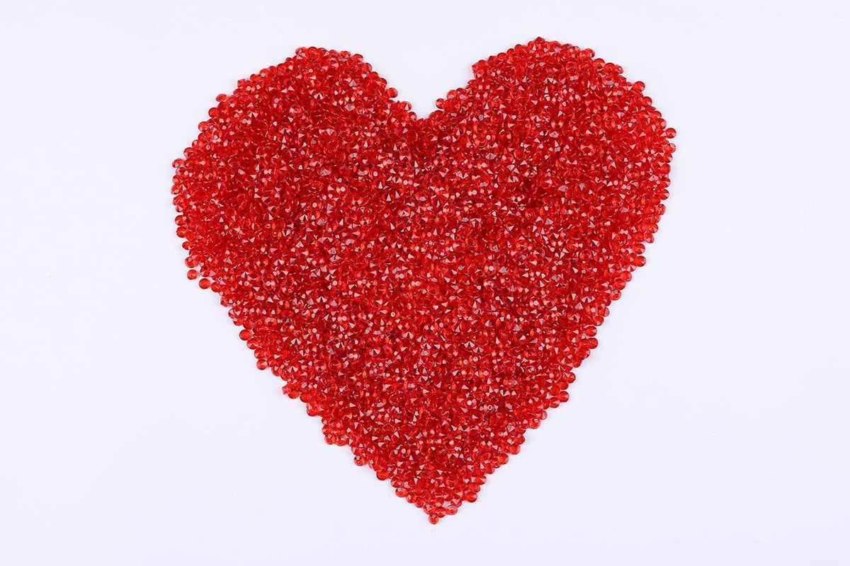 10000 pcs/Pack Wedding Table Scatter Confetti Crystals Acrylic Diamonds Vase Fillers 4.5 mm