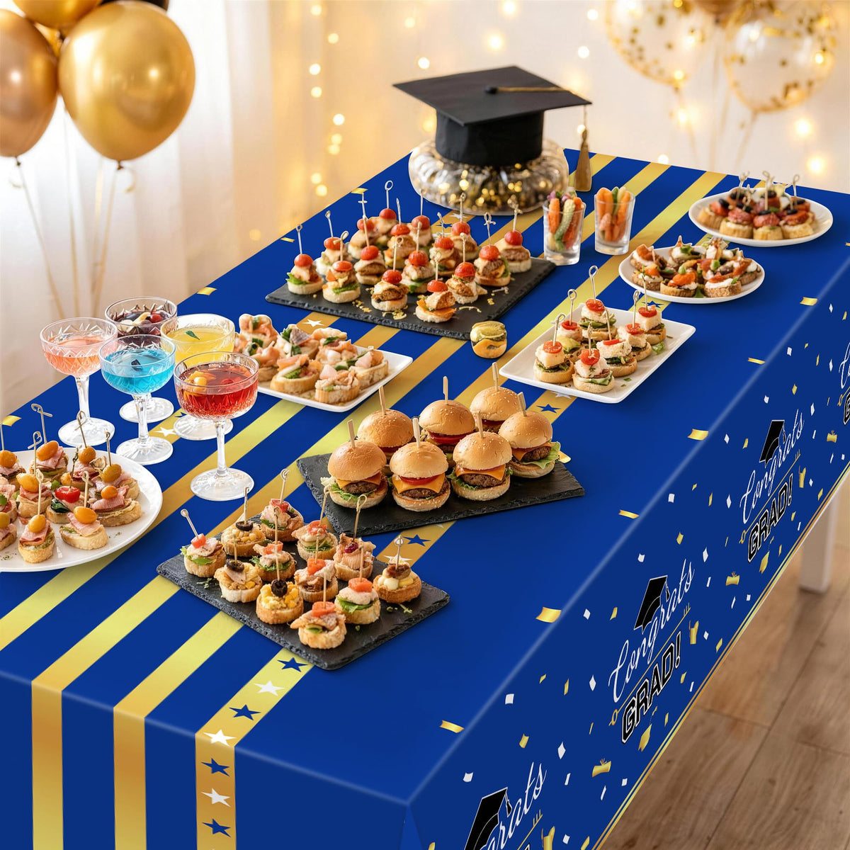 Childom 3 Pack Graduation Tablecloth,Graduation Decorations Class of 2026 Graduation Party