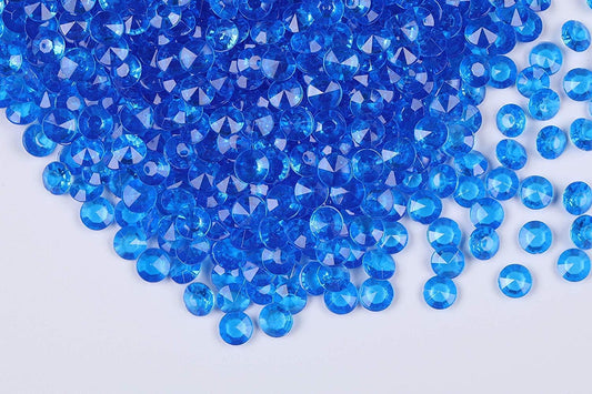 1000pcs Platic Acrylic Gems Fake Acrylic Diamonds Vase Filler Beads Faux Diamond Crystals Jewels