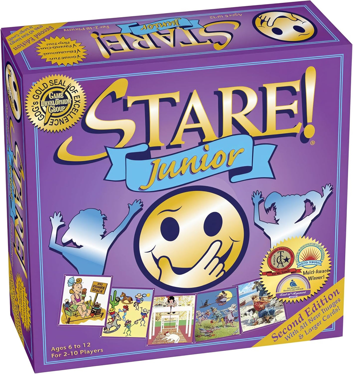 Stare Junior — The Exciting, Award-Winning Game of Memory and Observation — Fun & Educational for