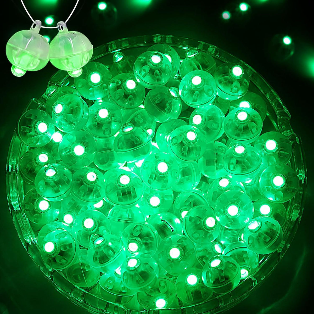 100PCs Mini Led Lights, Led Balloons Light up Balloons for Party Decorations Neon Party Lights for