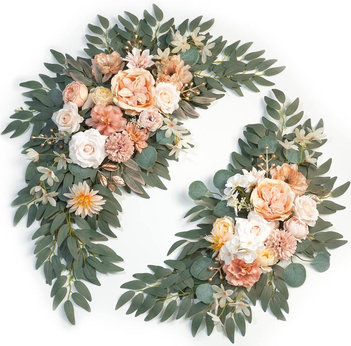 Artificial Wedding Arch Flowers Kit(Pack of 2) for Wedding Arch, Bridal Shower, Ceremony and