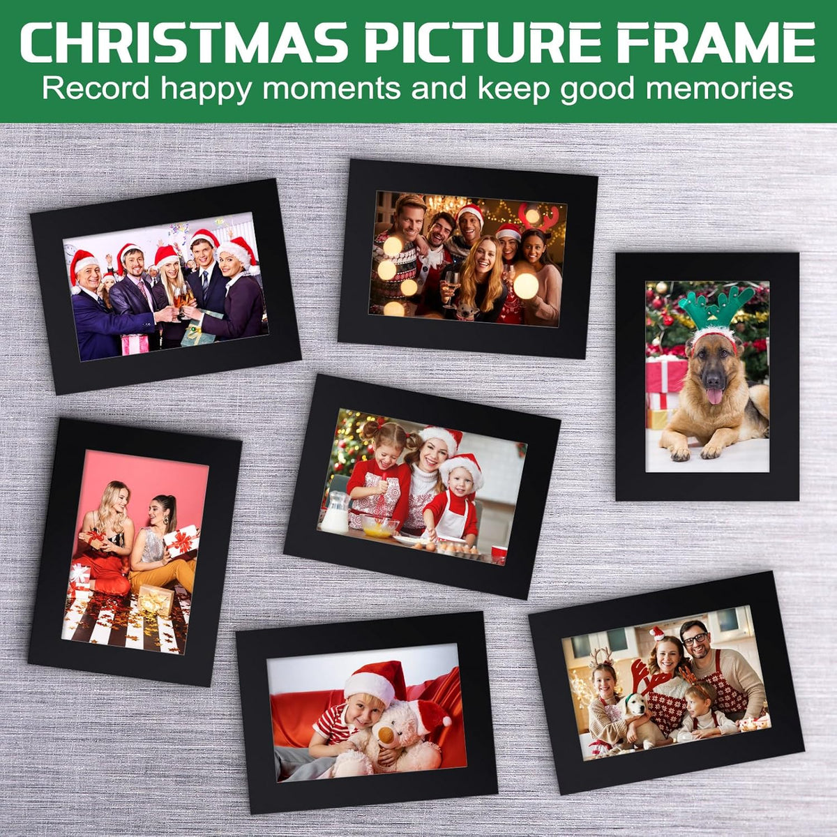 Soaoo 60 Pcs Magnetic Picture Frames Wallet Size 2.5 x 3.5 Inches Reusable Magnetic Photo Sleeves