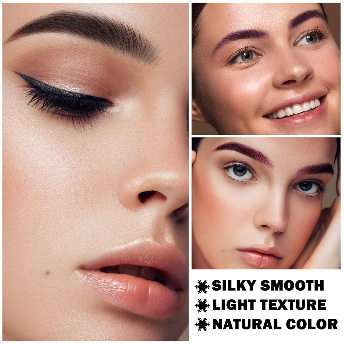 Eyebrow Pomade Cream,Brow Pomade Gel Naturally Long Lasting Waterproof,Delicate and Smooth Eye Brow