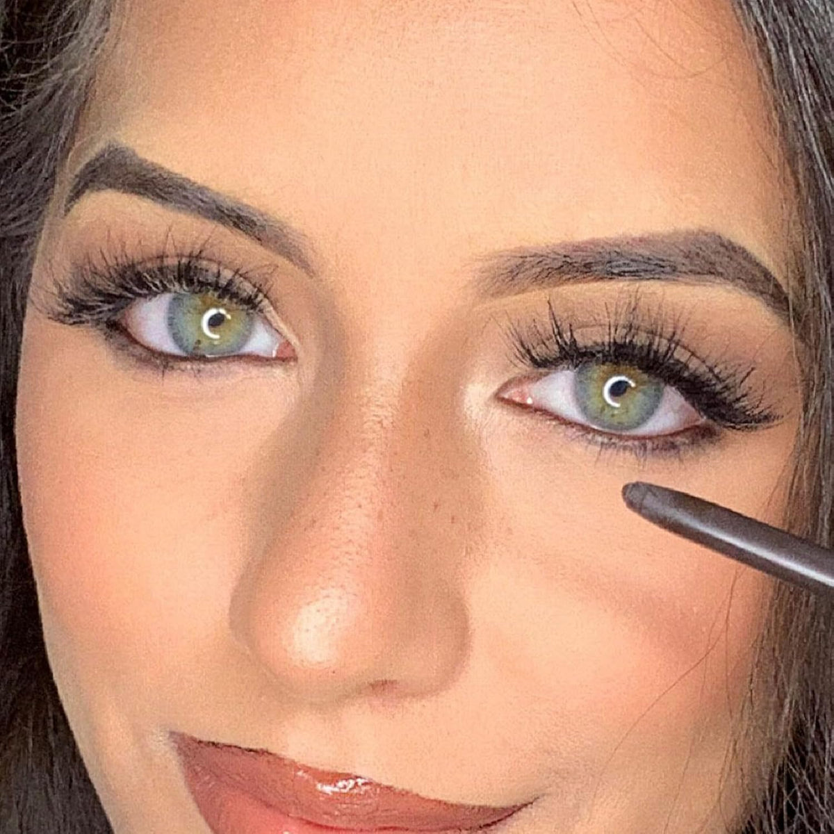 VASANTI Kajal Waterline Eyeliner Pencil - Long-lasting, Waterproof, Smudge-proof, Safe for