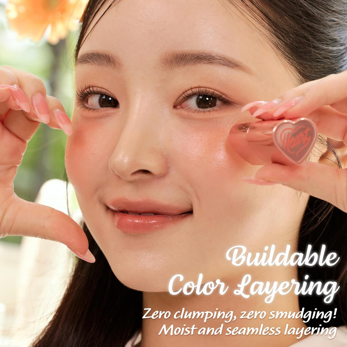 Touch in Sol In My Heart Stick Blush (#Sunset Coral) – Cream Blush Stick for Cheeks, Eyes & Lips