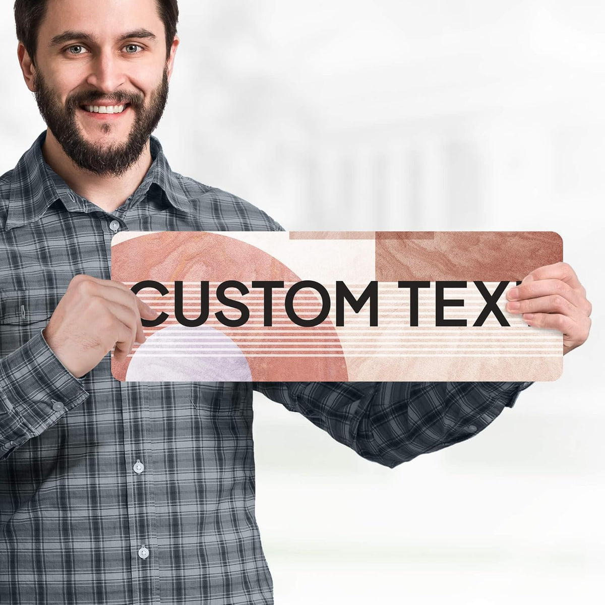 Custom Sign, Custom Street Sign, 11 Font Colors, 13 Font Styles, 4 Hole Options, 22 Sizes, 6x18