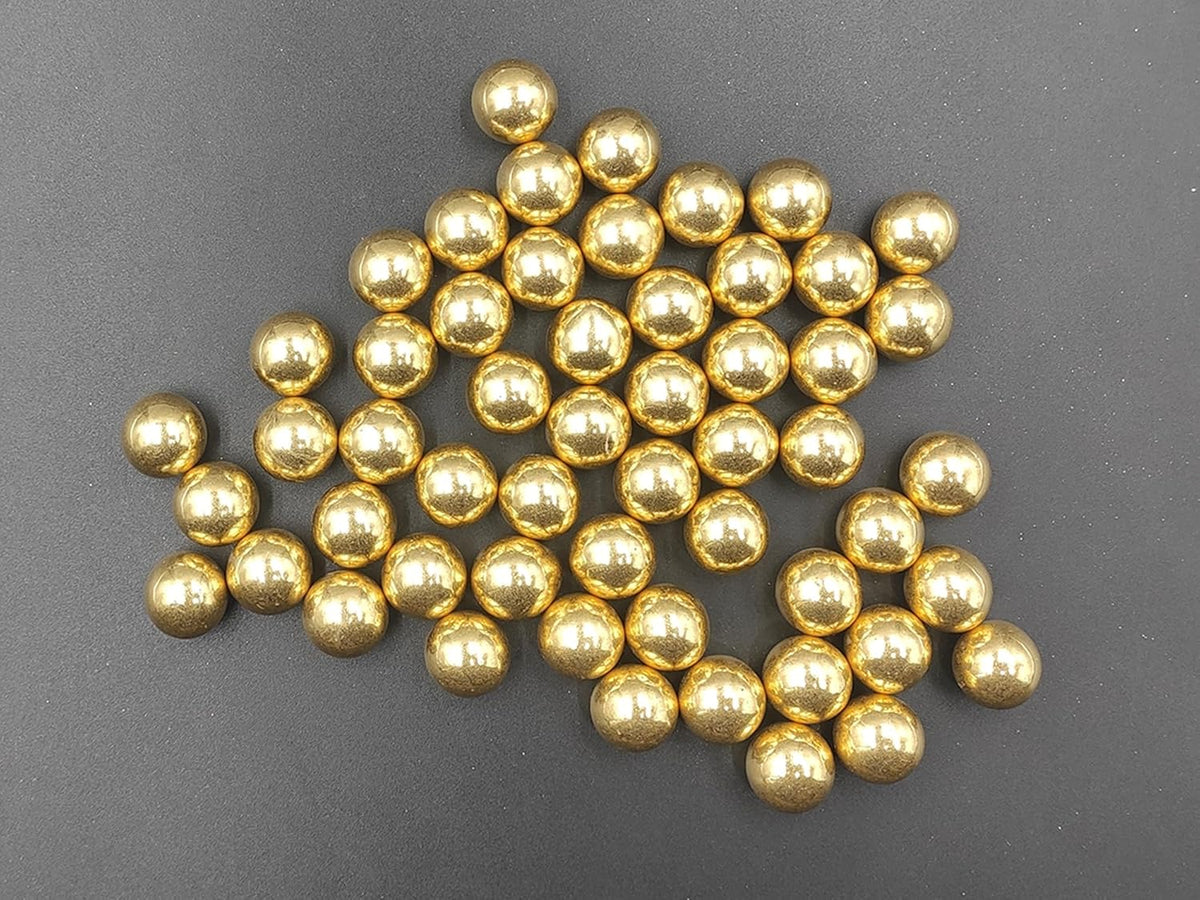 Gold Pearl Sugar Sprinkles 3.53 oz, 14mm Candy Pearls Ideal for Baking, Cake and Cupcake Toppers