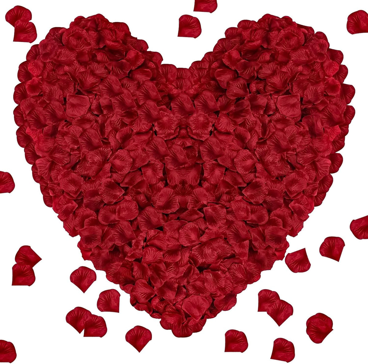 2000 Pcs Rose Petals, Artificial Flower Petals Fake Rose Petals for Romantic Night,Wedding,Proposal