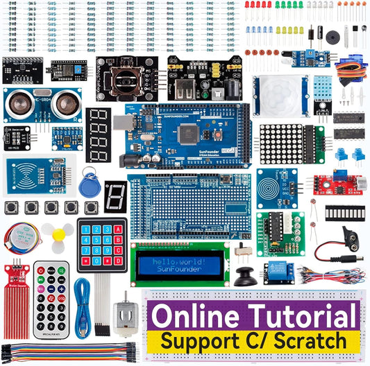 SunFounder Project The Most Complete Electronics Starter Kit Compatible with Arduino Mega 2560 R3