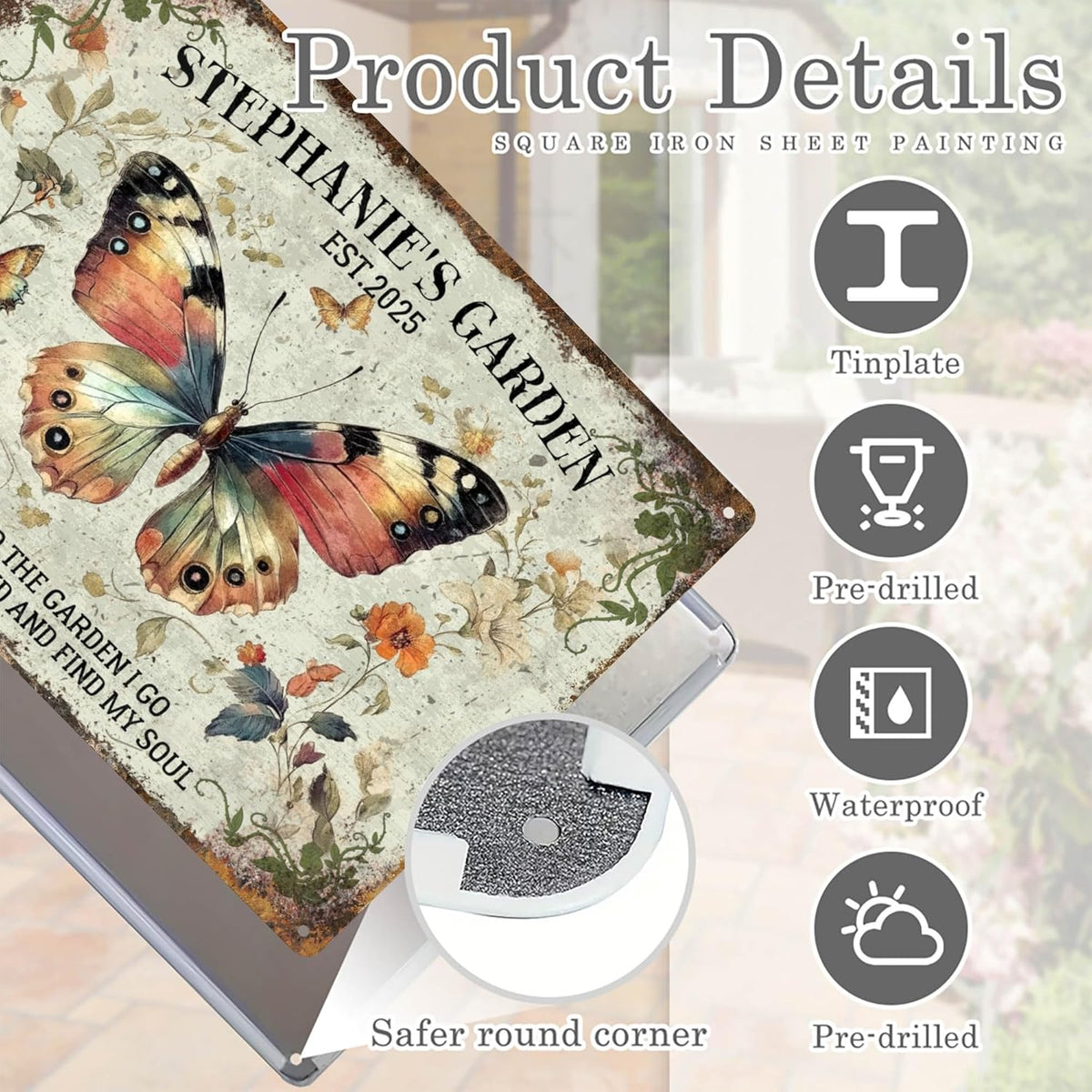 Custom Sign, Personalized Metal Signs, Customize for Office, Business, Workplace, Office, Home