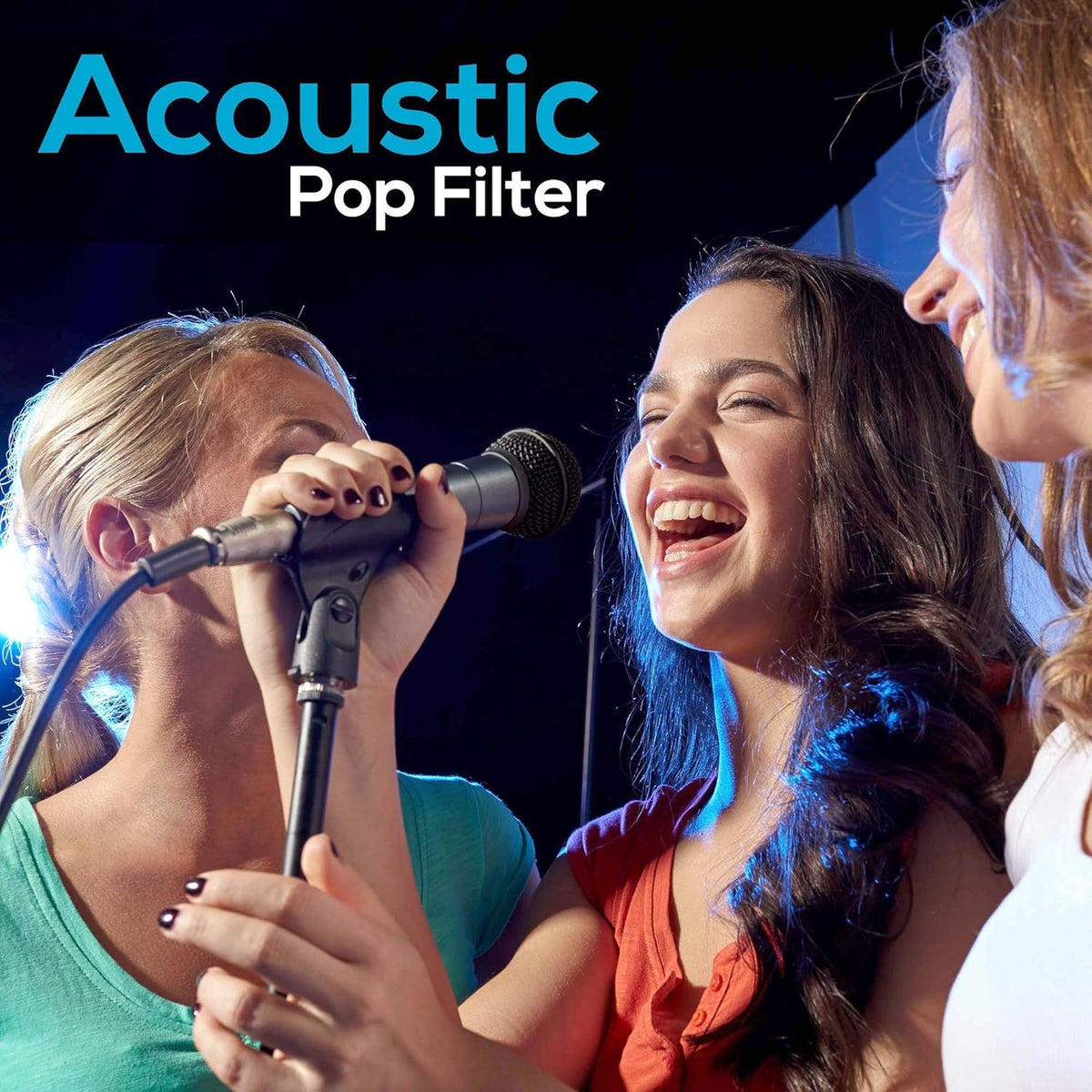 Pyle Dynamic Microphone and Tripod Stand-Height Adjustable from 2.6' to 5.1 Telescoping Boom Arm