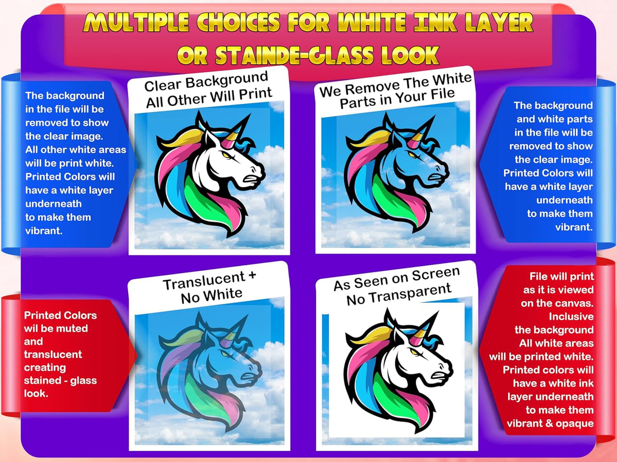 Custom High Static Window Cling ║ Your Logo or Design We Print Your Static Cling ║ Waterproof