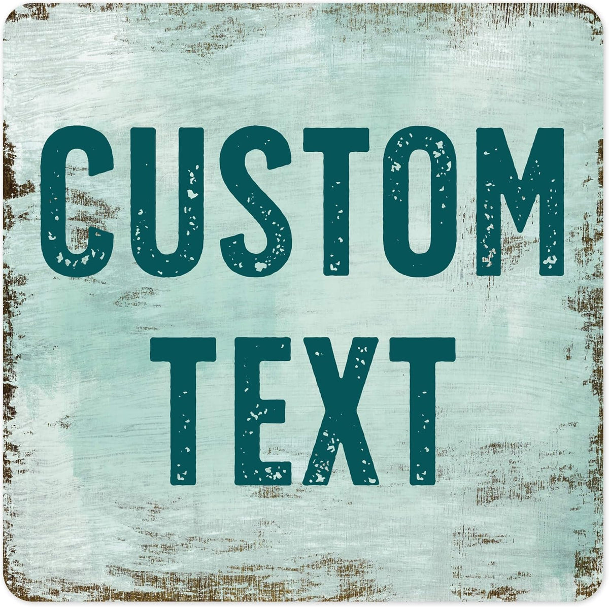 Custom Sign, Custom Street Sign, 11 Font Colors, 13 Font Styles, 4 Hole Options, 22 Sizes, 30x30