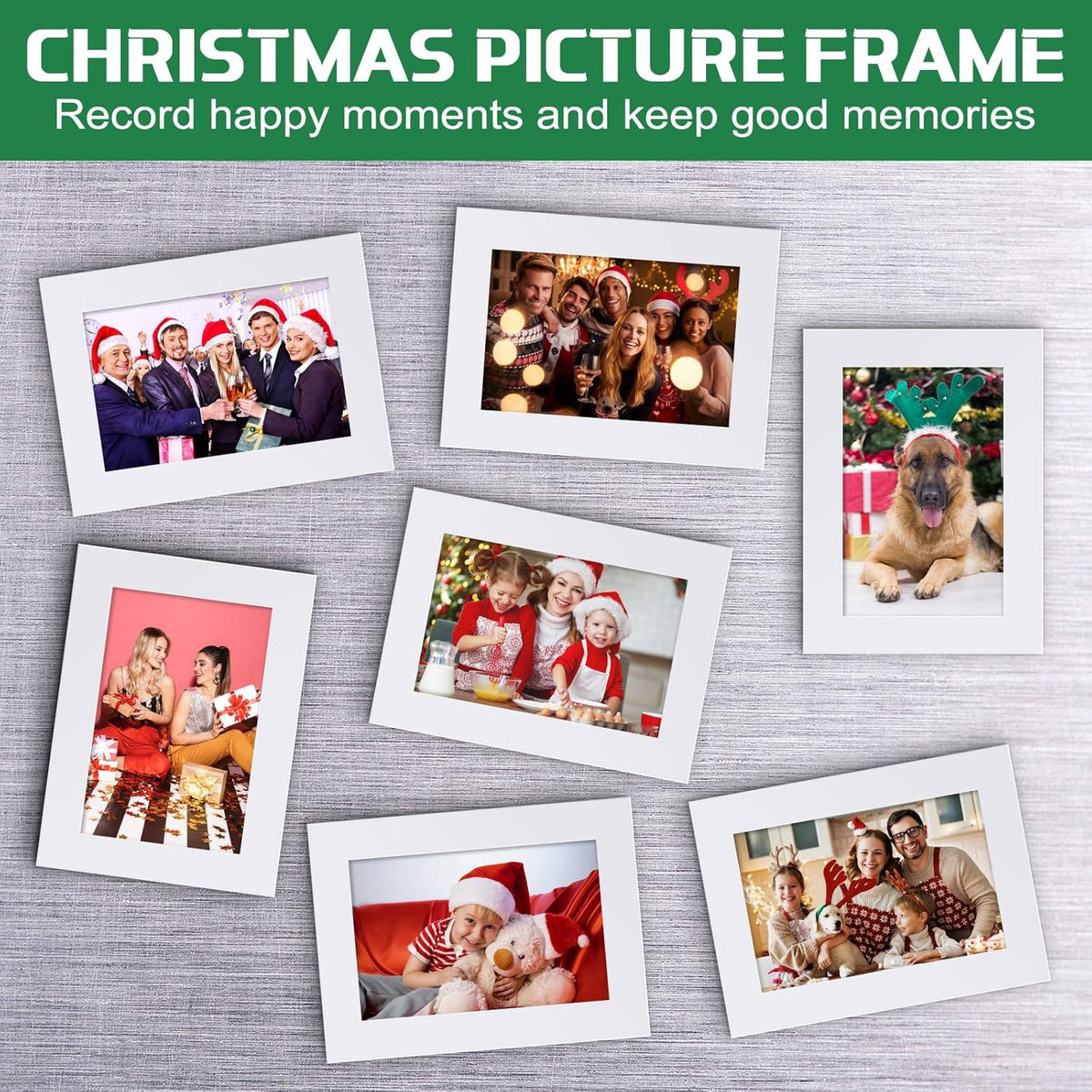 Soaoo 60 Pcs Magnetic Picture Frames Wallet Size 2.5 x 3.5 Inches Reusable Magnetic Photo Sleeves