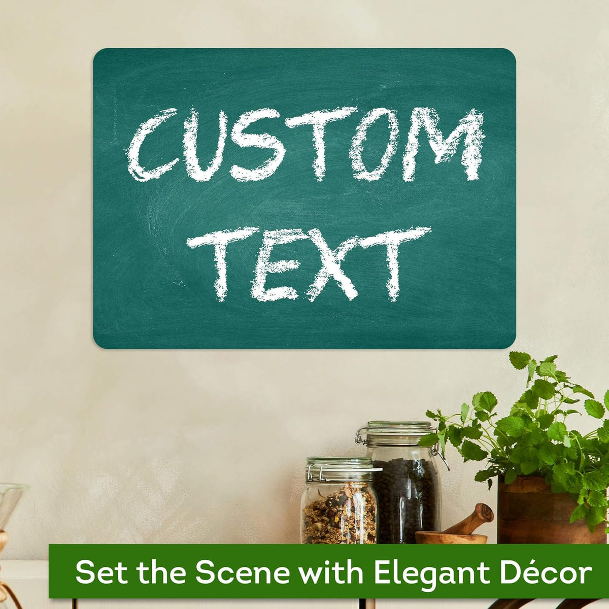 Custom Sign, Custom Street Sign, 11 Font Colors, 13 Font Styles, 4 Hole Options, 22 Sizes, 10x14