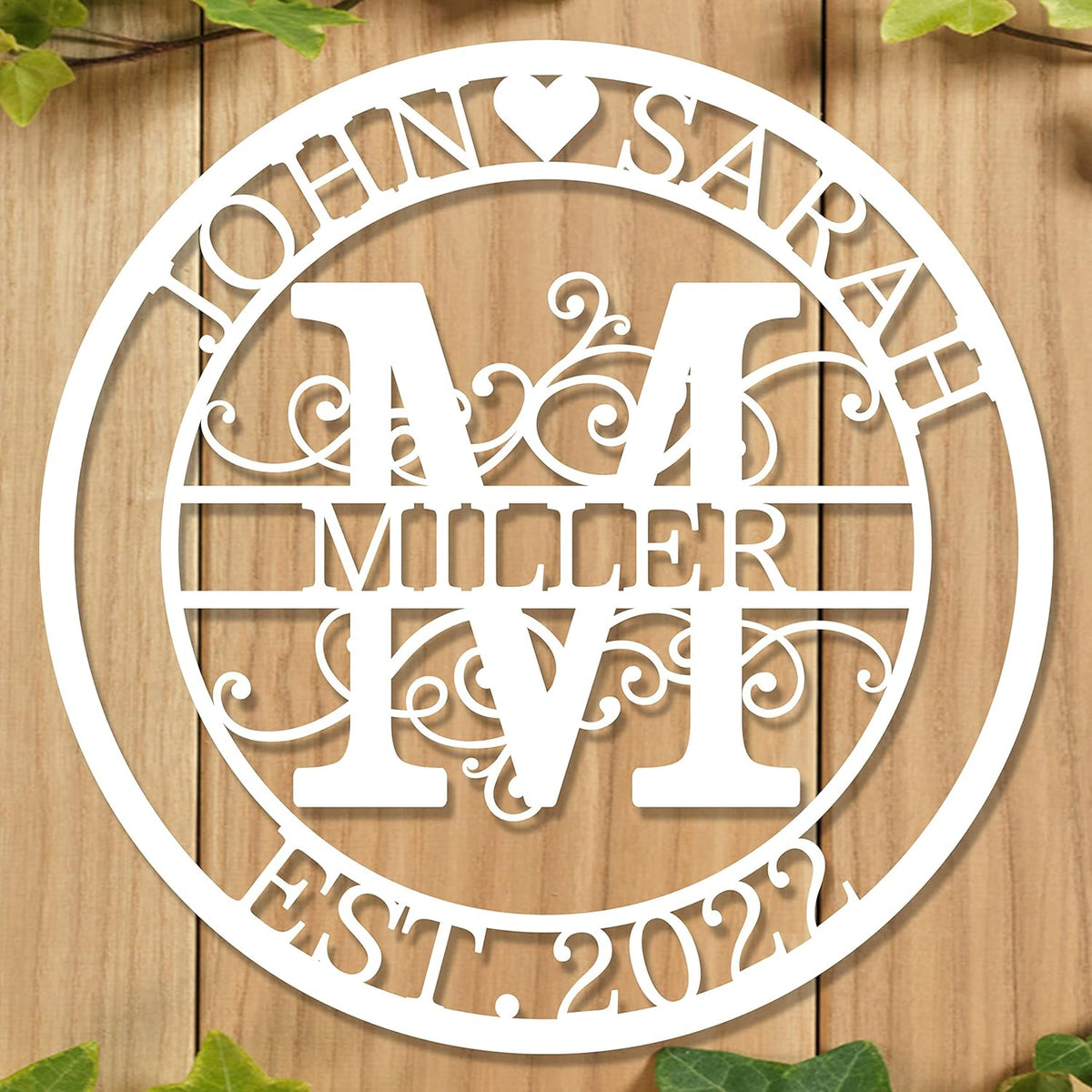 Custom Metal Sign - Personalized Name Sign - Family Sign - Outdoor Metal Wall Art Home Decor