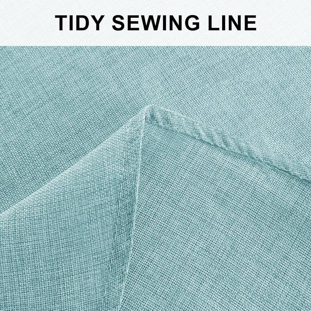 Hiasan Round Tablecloth 108 Inch Linen - Wrinkle and Stain Resistant Washable Polyester Fabric