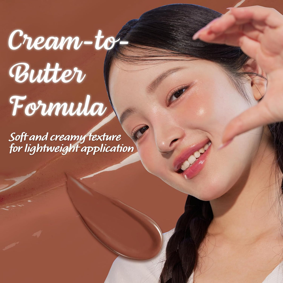 Touch in Sol In My Heart Stick Blush (#Reddish brick) – Cream Blush Stick for Cheeks, Eyes & Lips