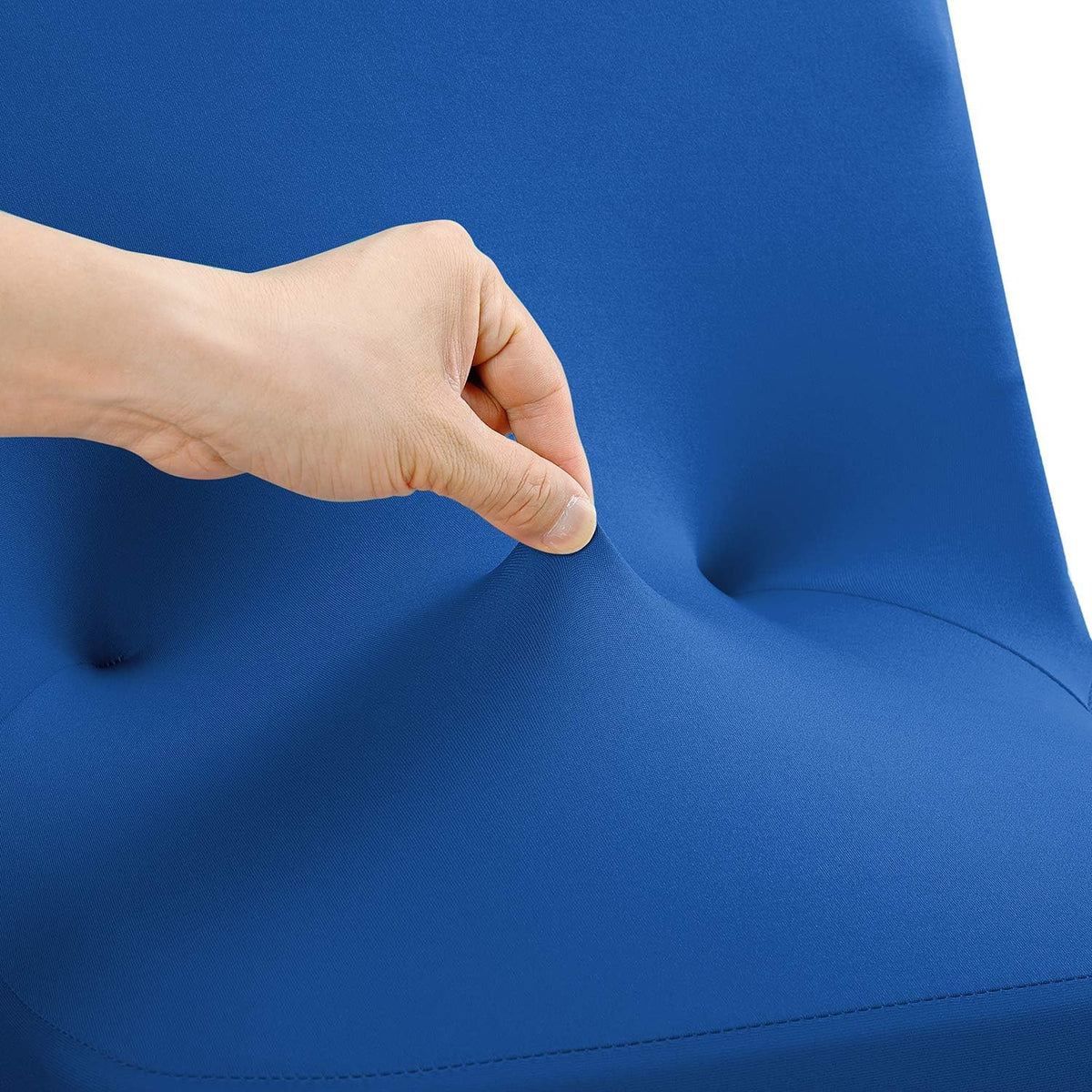 Peomeise Stretch Spandex Folding Chair Cover for Wedding Party Dining Banquet Event (Classic