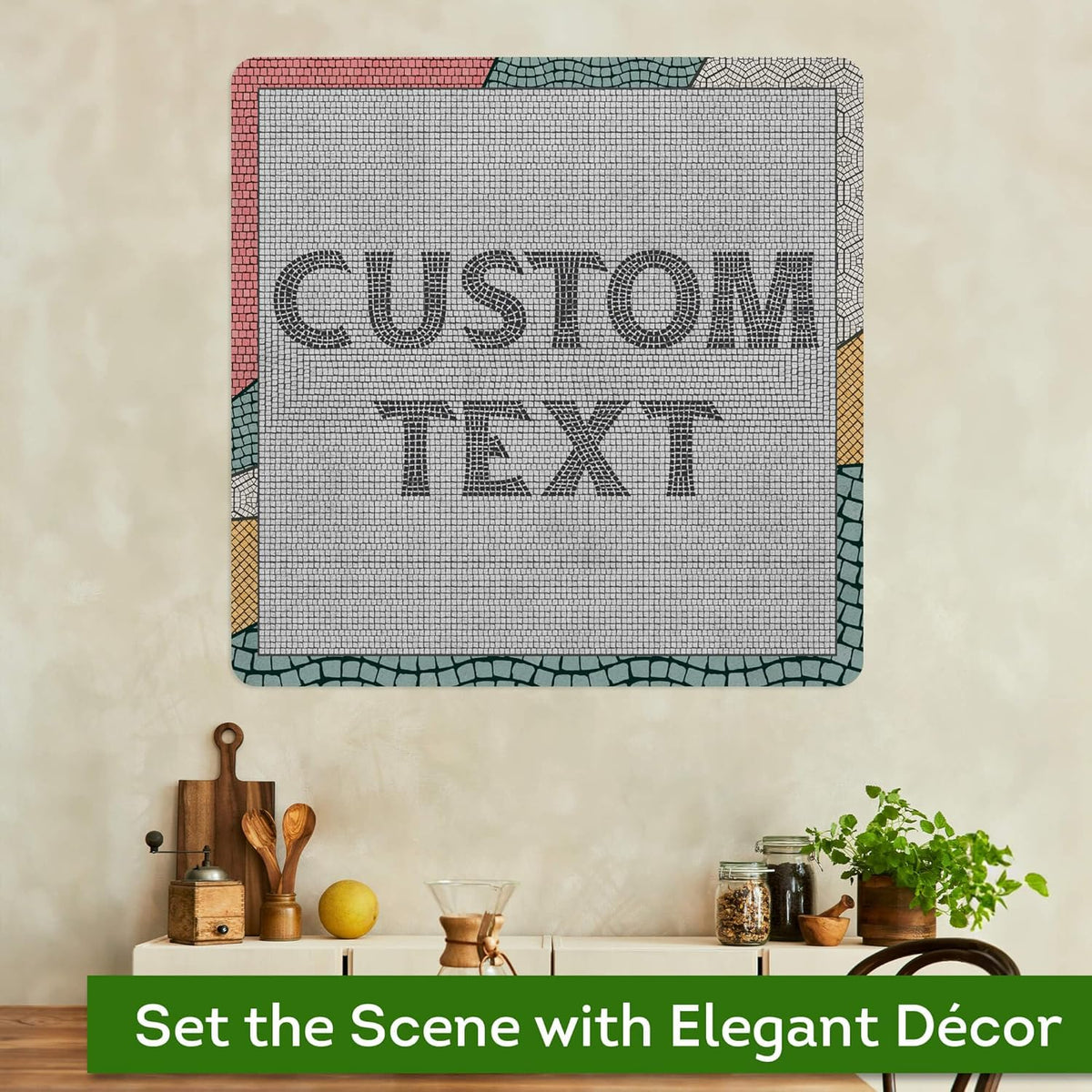 Custom Sign, Custom Street Sign, 11 Font Colors, 13 Font Styles, 4 Hole Options, 22 Sizes, 36x36