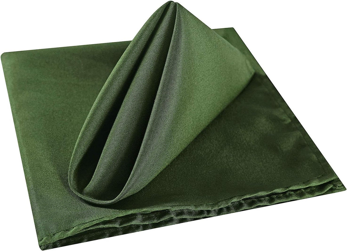 Cloth Napkins 20x20 inch Washable Polyester Dinner Napkins Soft Table Napkins for Wedding Party