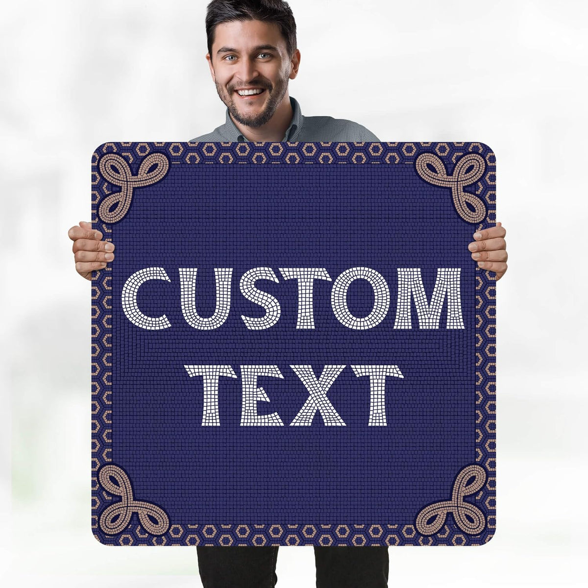 Custom Sign, Custom Street Sign, 11 Font Colors, 13 Font Styles, 4 Hole Options, 22 Sizes, 30x30