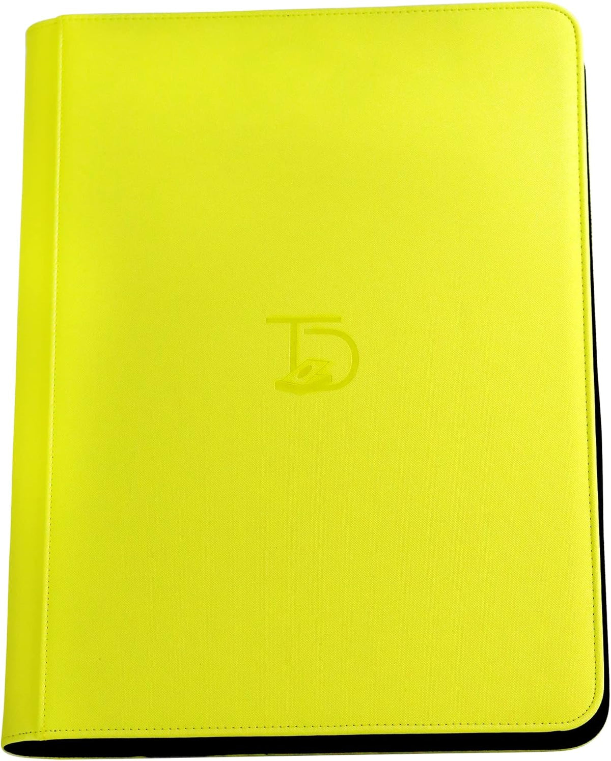 TopDeck TCG Binder - Yellow, 16 Pocket Side Loading Card Binder, Compatible with Pokemon, Yu-Gi-Oh
